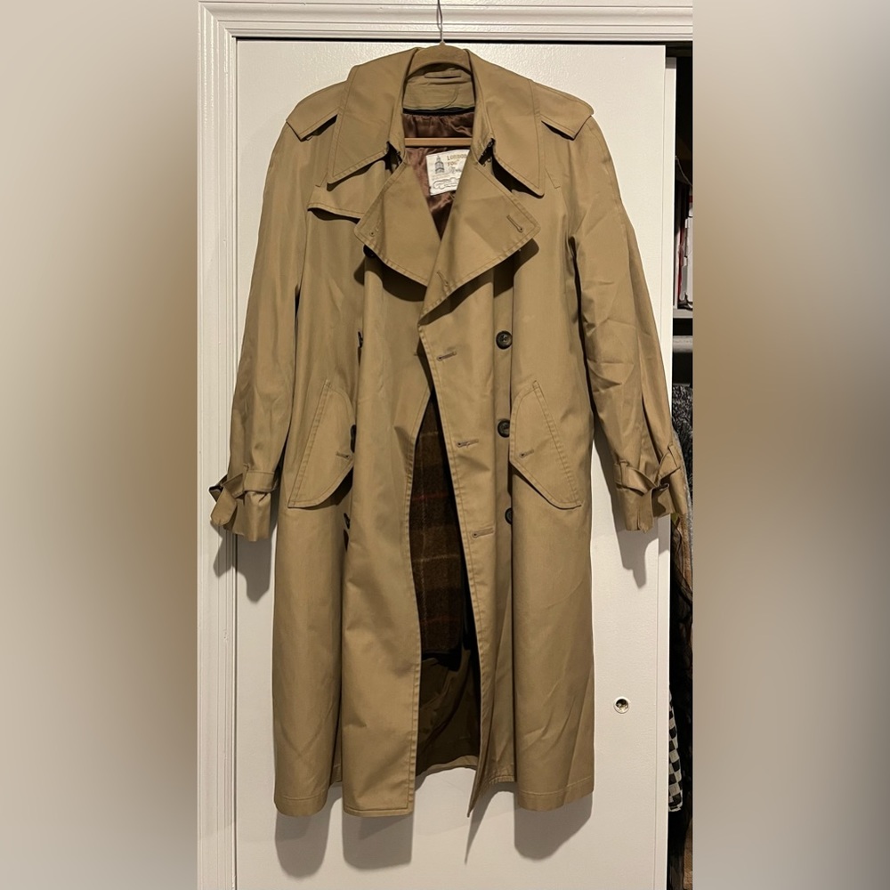 London Fog double layered trench coat | Size: 38 reg